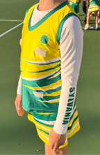 Sylvania Heights Netball base layer compression top