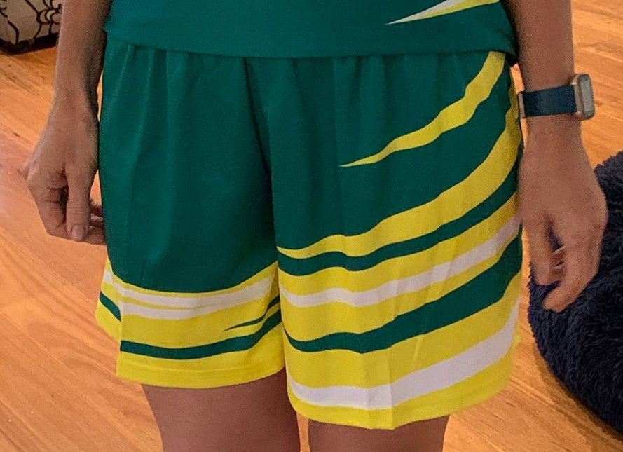 SHNC black bike shorts with stretch fit