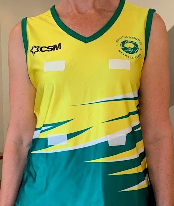 SHNC singlet top with club logo