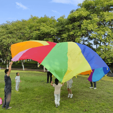 Sensory Support Hand Function Rainbow Parachute for Schools
