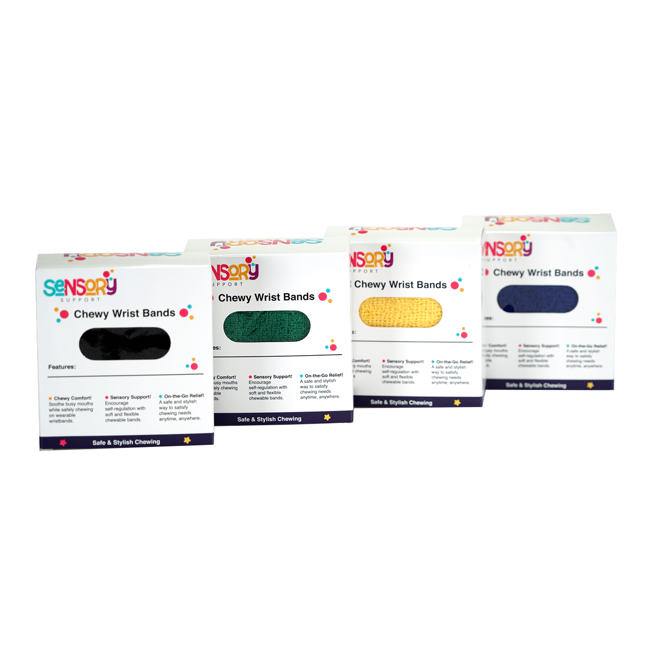 Sensory Support Sensory Bite Band Chewy Wrist Bands