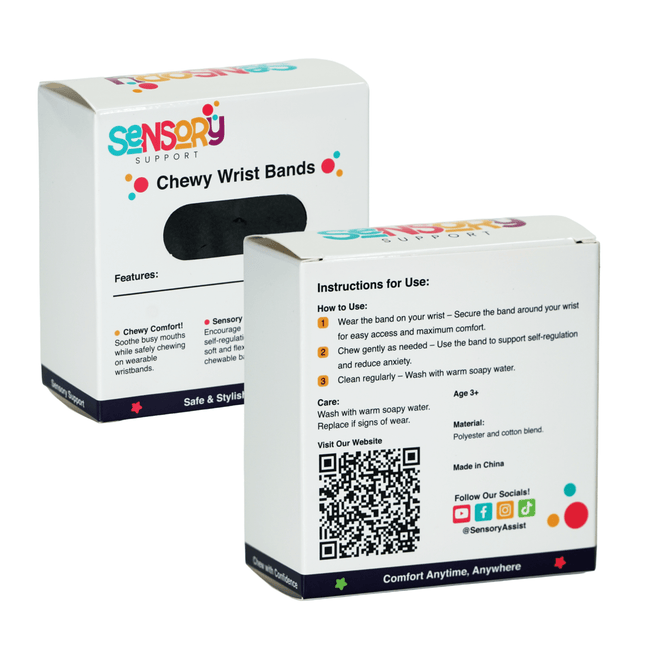 Sensory Support Sensory Bite Band Chewy Wrist Bands